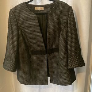 Tahari suit jacket 3/4 length sleeve 18w